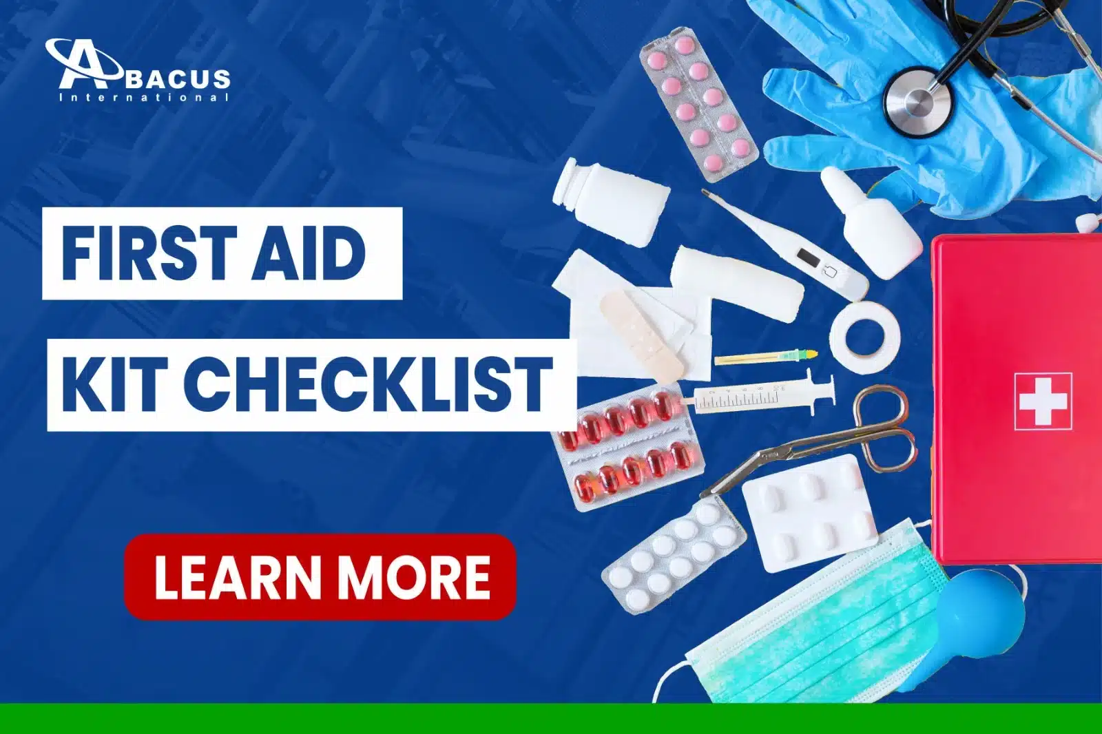 First Aid Kit Checklist